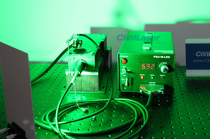 532nm 10w fiber coupled laser